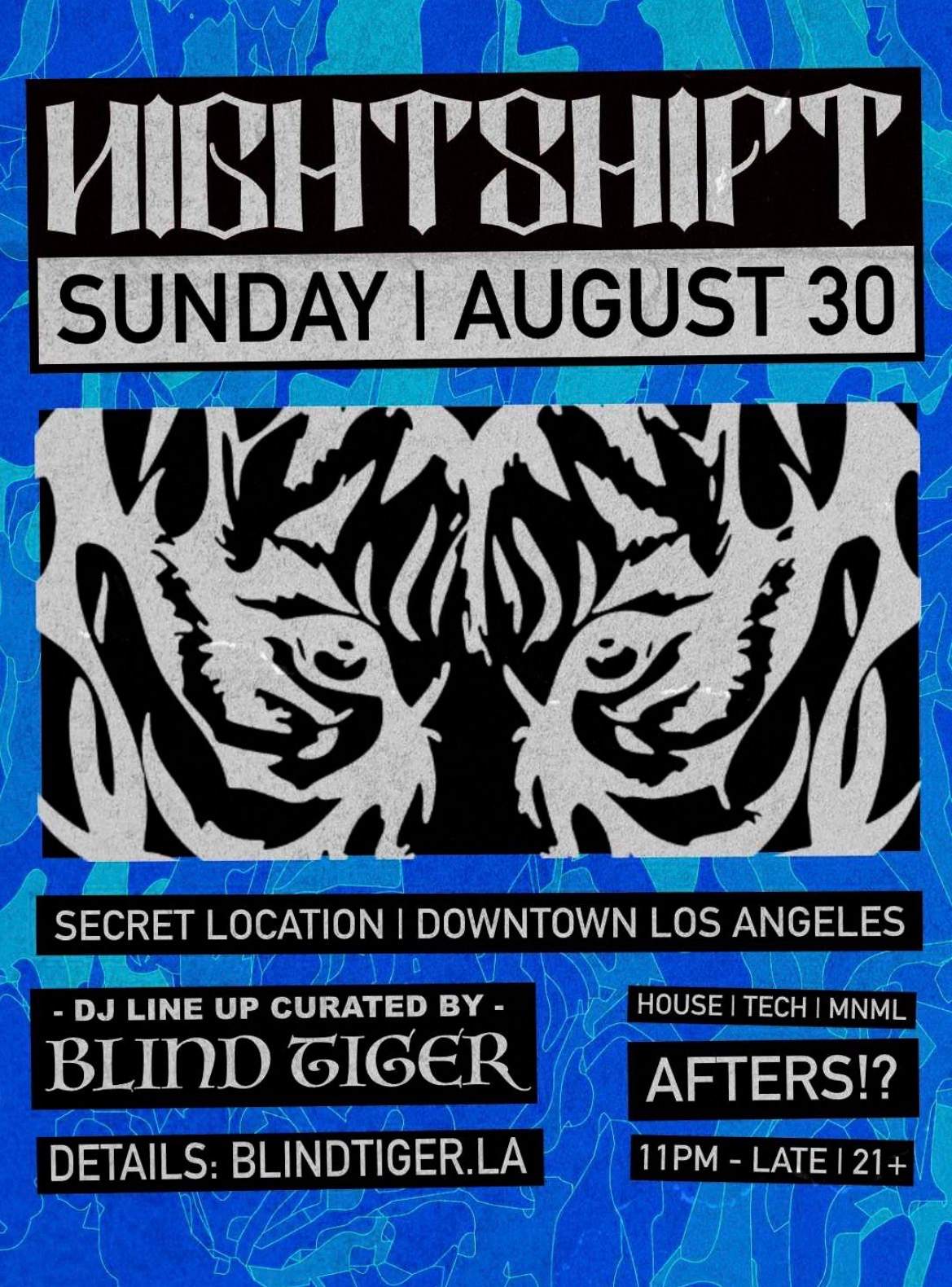 NIGHTSHIFT AFTER HOURS at The Lexington, Los Angeles