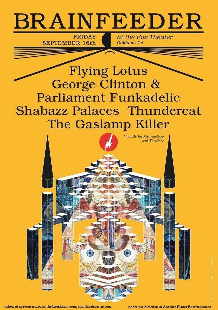 Flying Lotus, Funkadelic featuring George Clinton - Página frontal