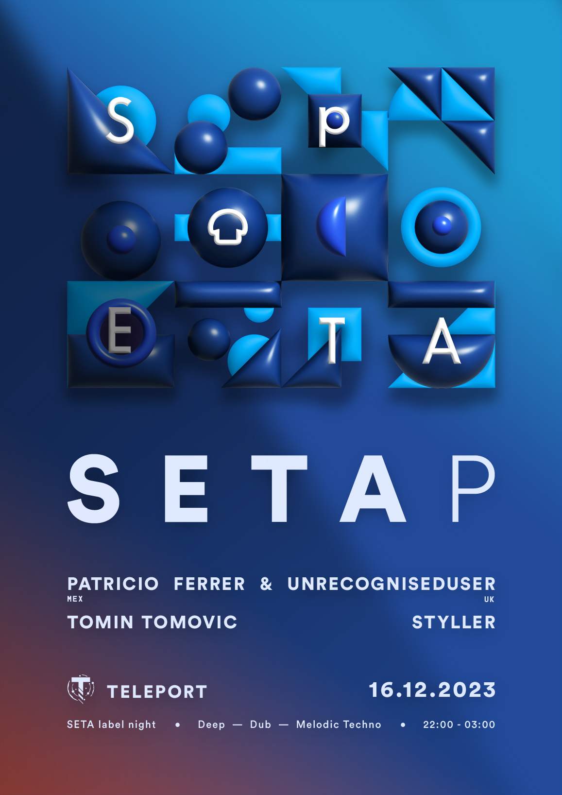 SETAp at Teleport Club, Bratislava