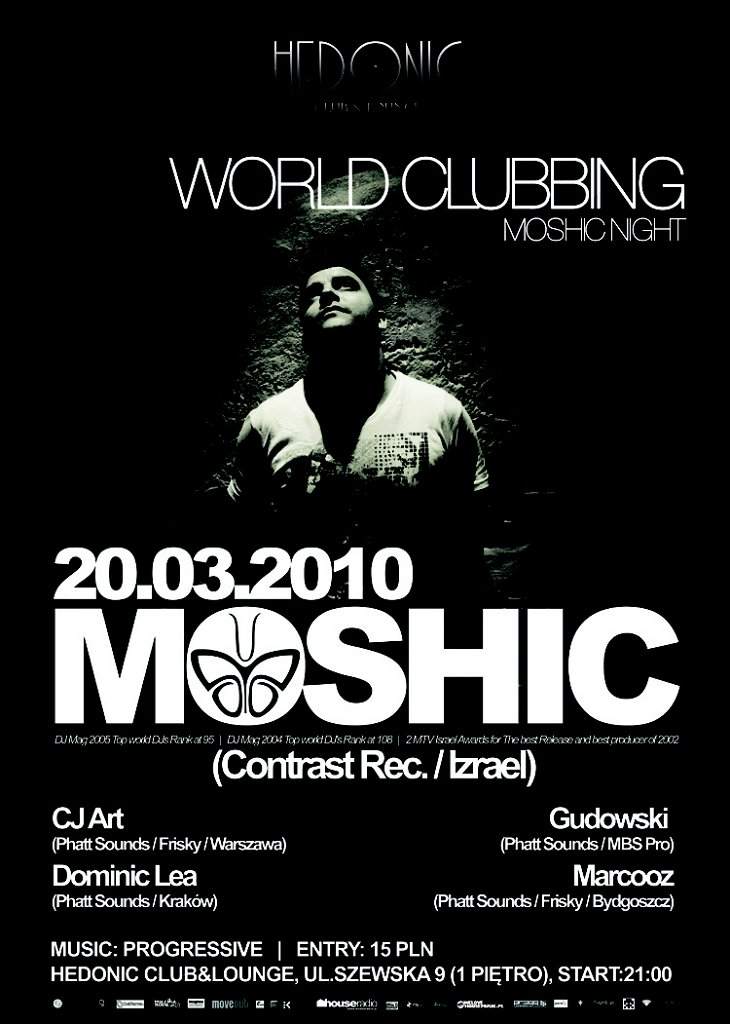 World Clubbing - Moshic Night - Página frontal