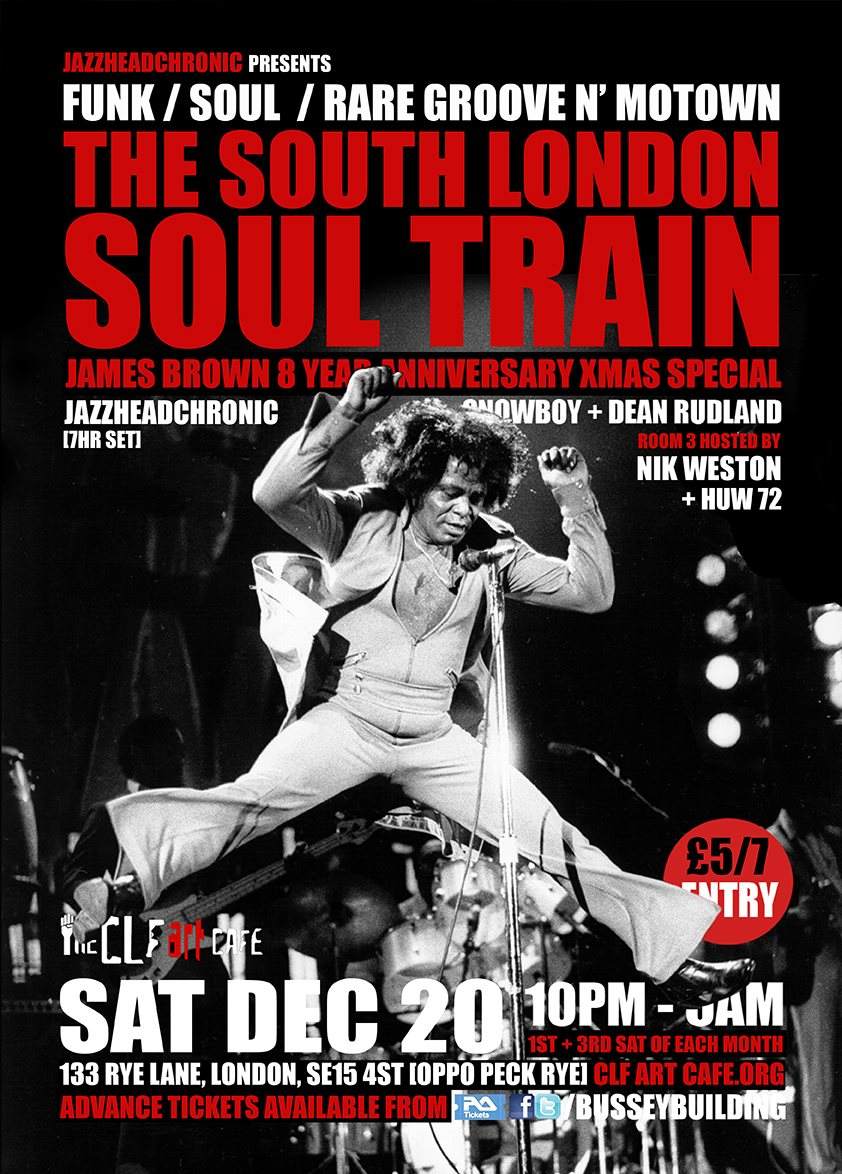 The South London Soul Train with Da Lata [Live] - Página trasera
