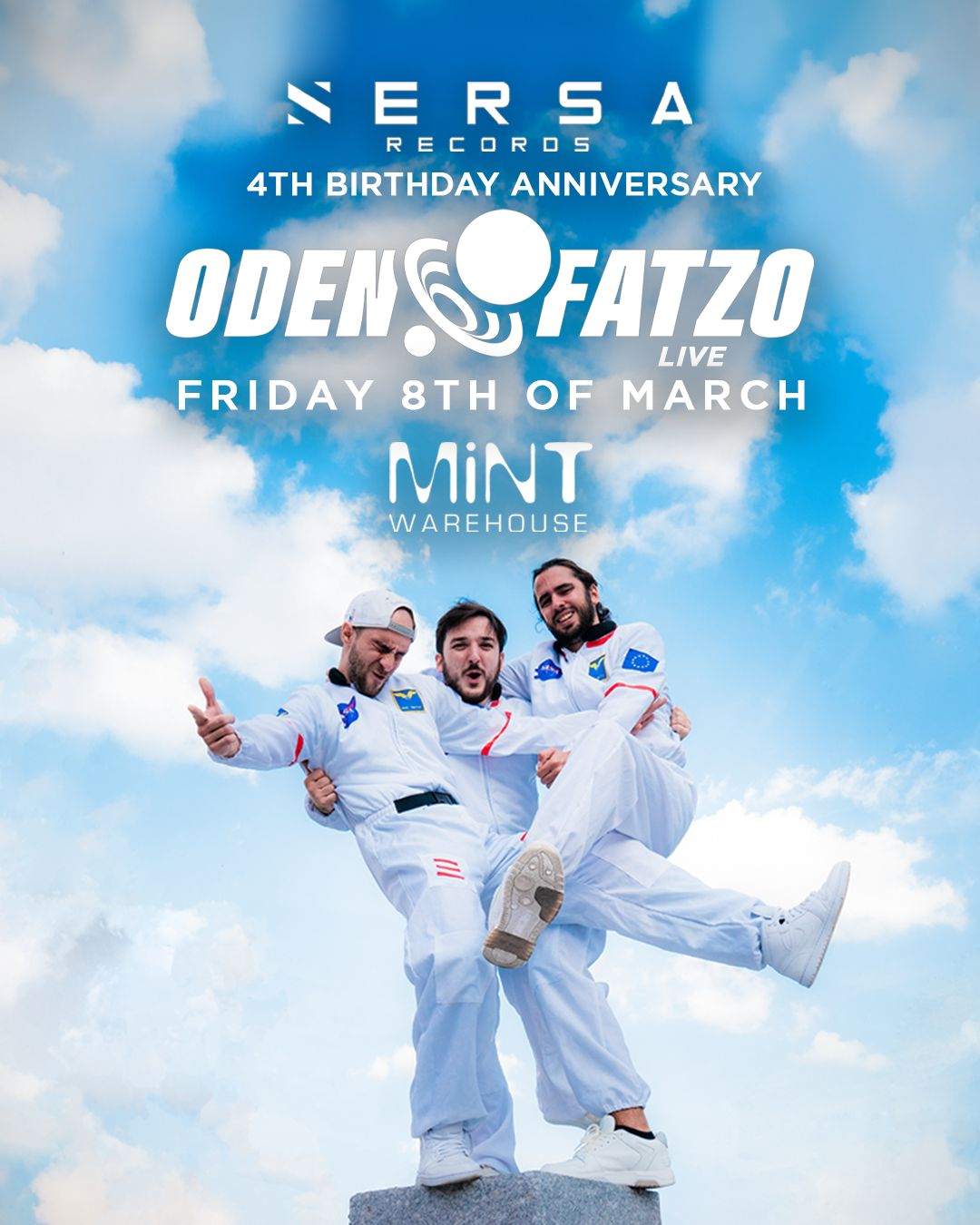 Sersa 4th Birthday: Oden & Fatzo Live - フライヤー表