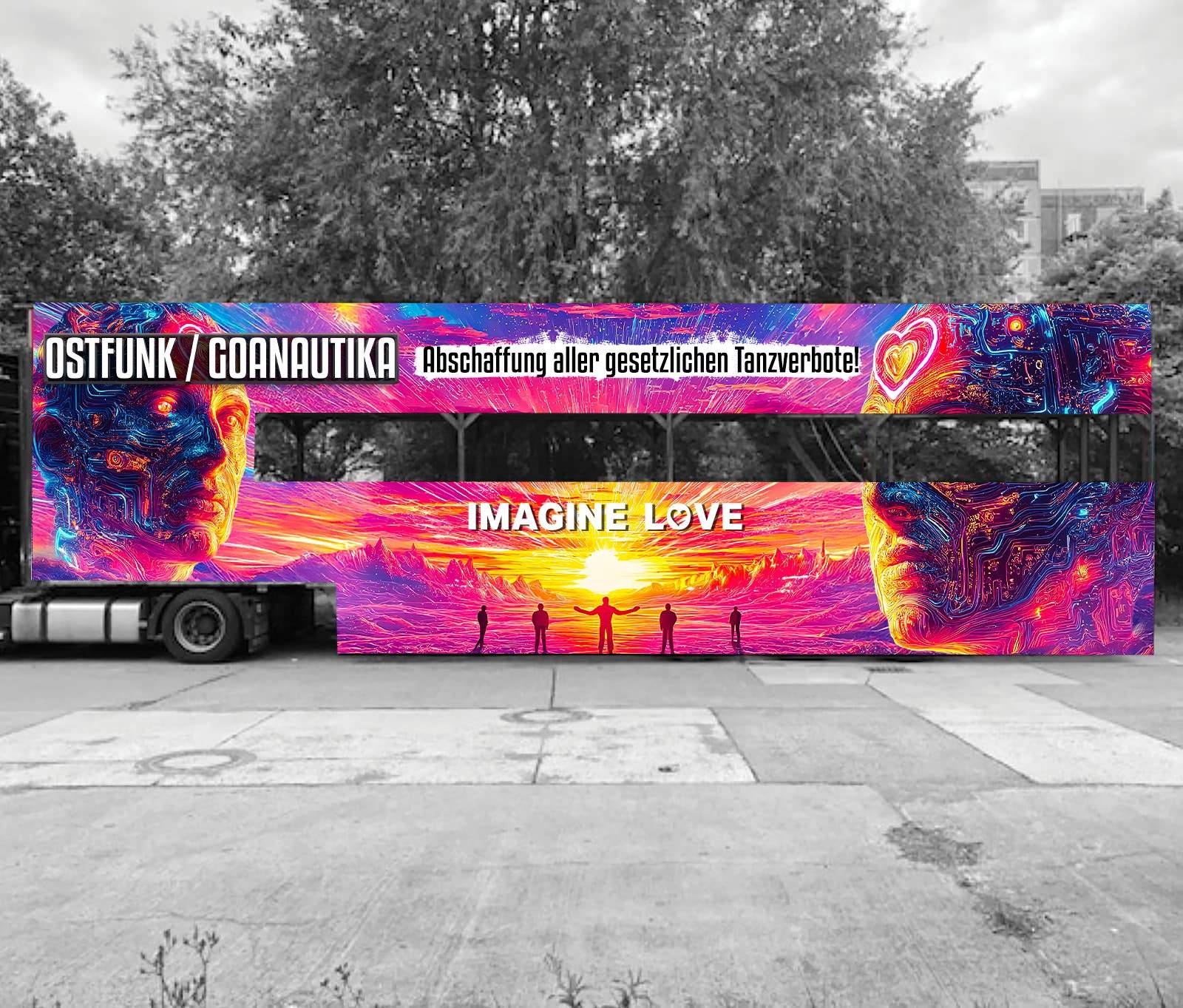 TRUCK RAVE THE PLANET 2026// OSTFUNK/GOANAUTIKA at Straße des 17. Juni ...