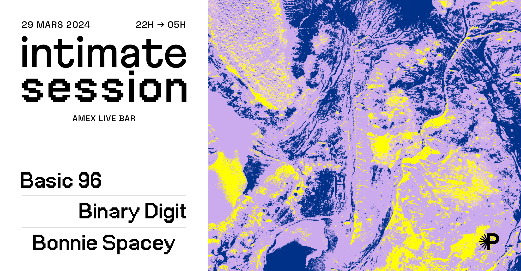 Intimate Session with Basic 96 / Binary Digit / Bonnie Spacey - Página frontal