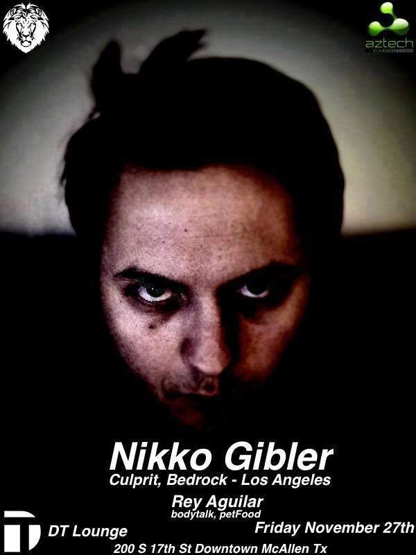 Nikko Gibler - フライヤー表