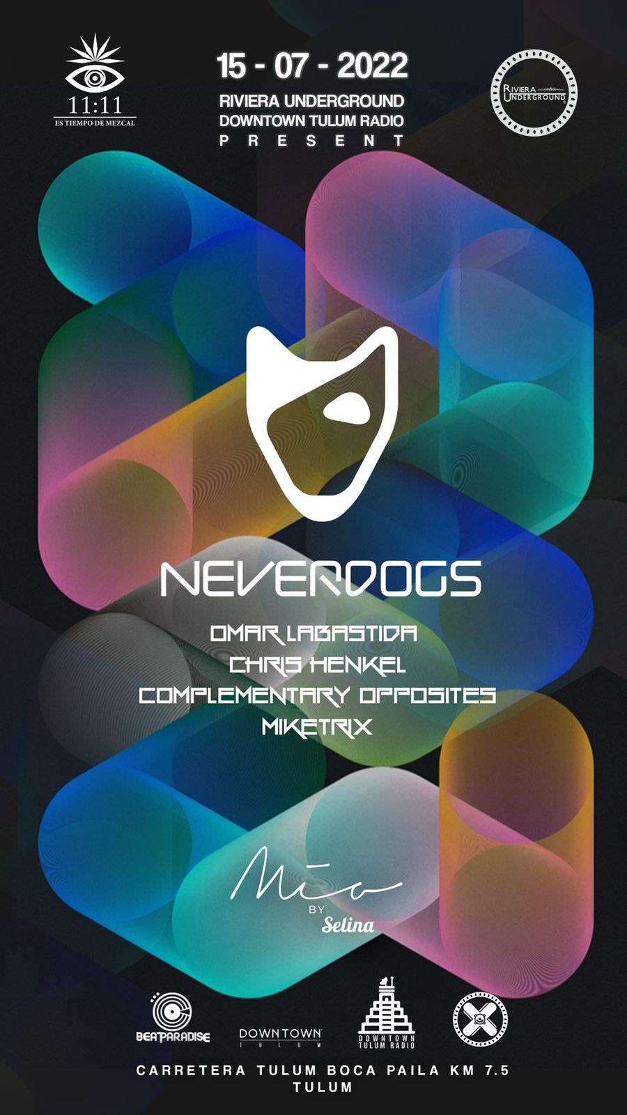 Neverdogs - フライヤー表
