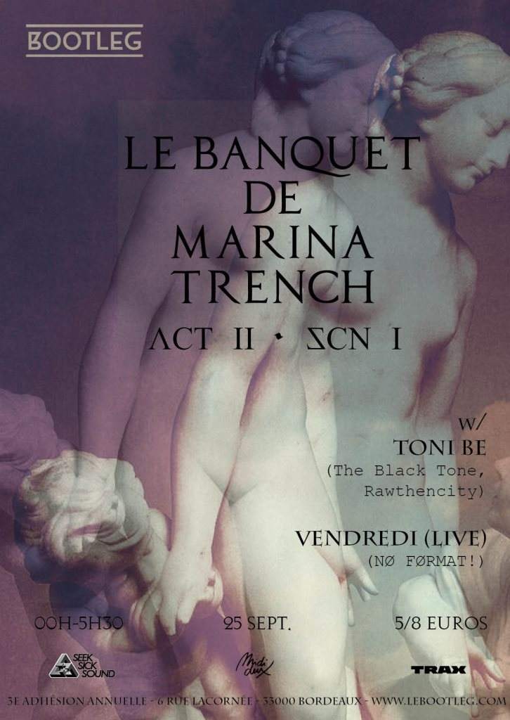Le Banquet de Marina Trench Act II Scn I - フライヤー表