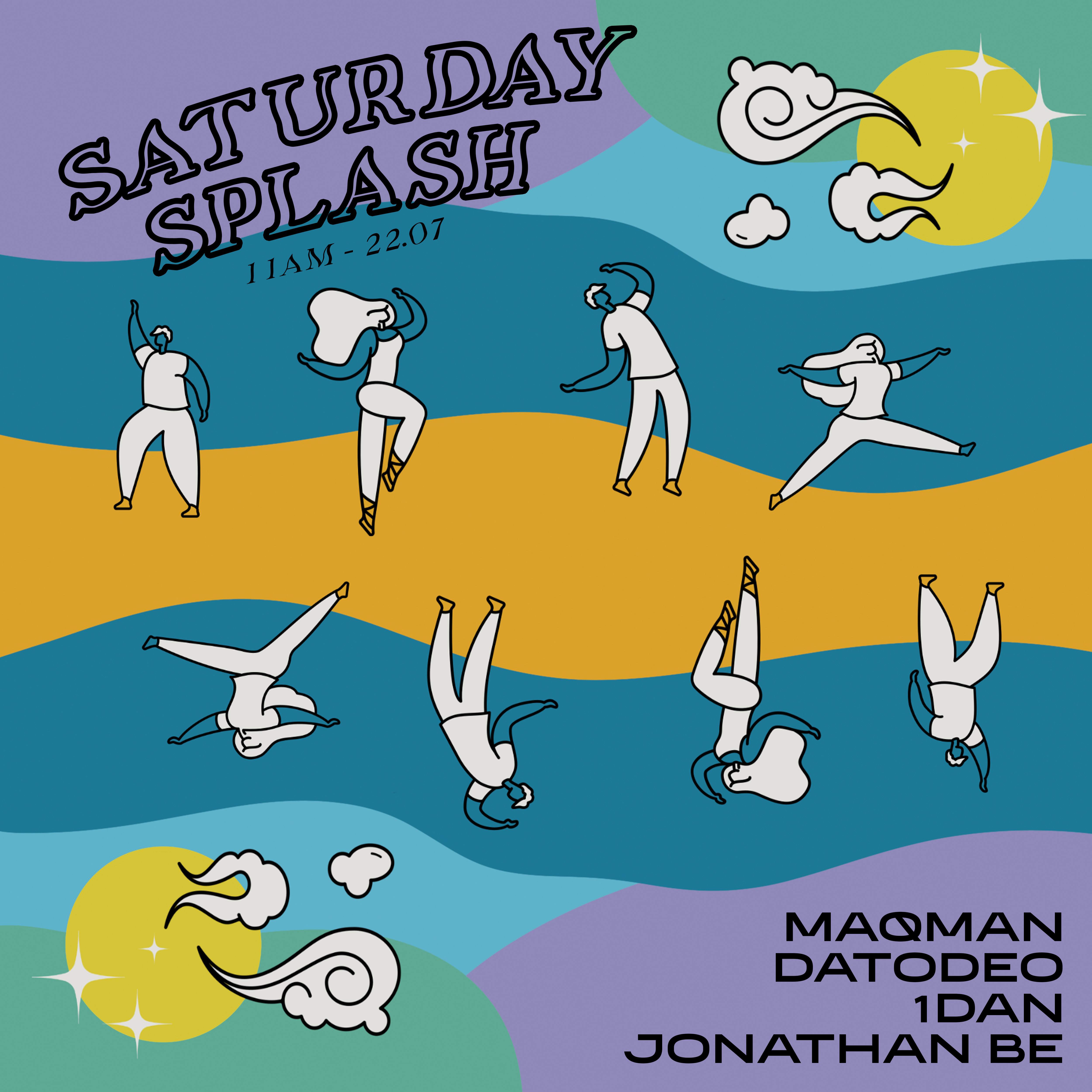 Saturday Splash - フライヤー表