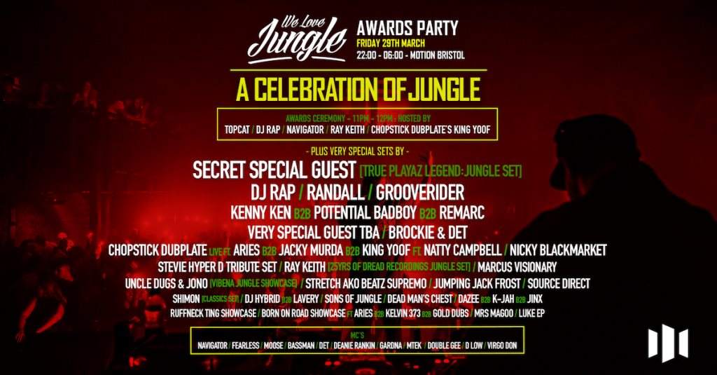 We Love Jungle Awards Party - フライヤー表