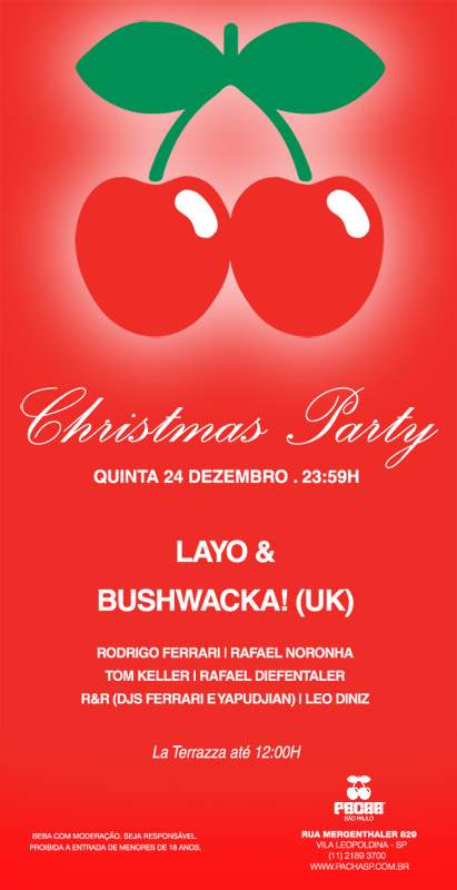 Christmas Party - フライヤー表