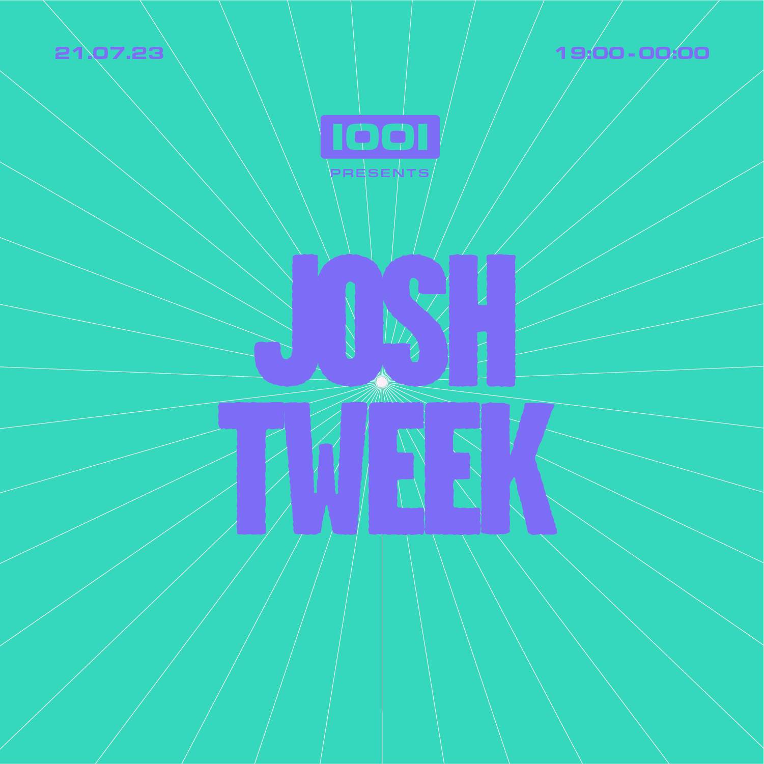 Cafe 1001 presents Josh Tweek (LIMITED FREE TICKETS) - Página trasera