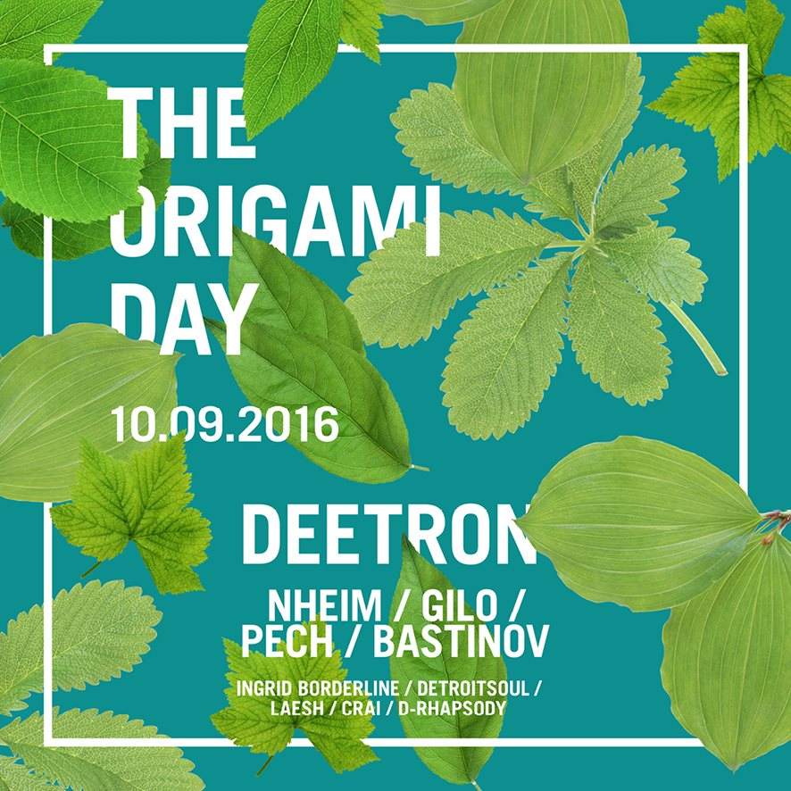 The Origami Day 2016 - Página frontal