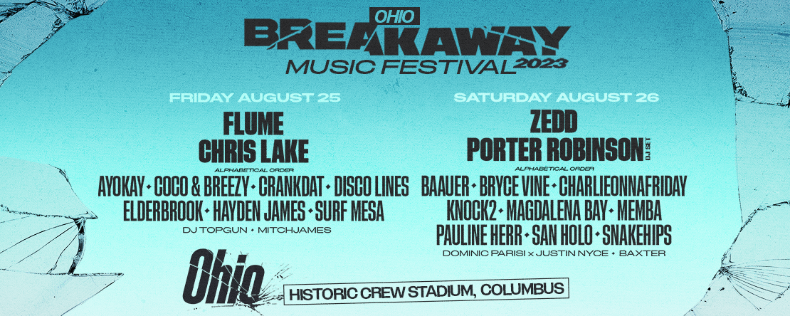 Breakaway Ohio 2023 - Promo Code: ENCORE - Página frontal
