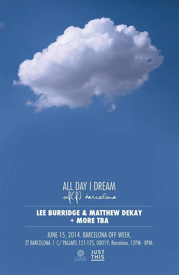 Lee Burridge & Matthew Dekay presents All Day I Dream - Página frontal