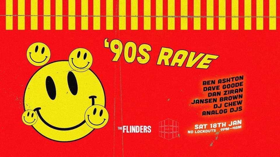 '90s Rave Party - Página frontal
