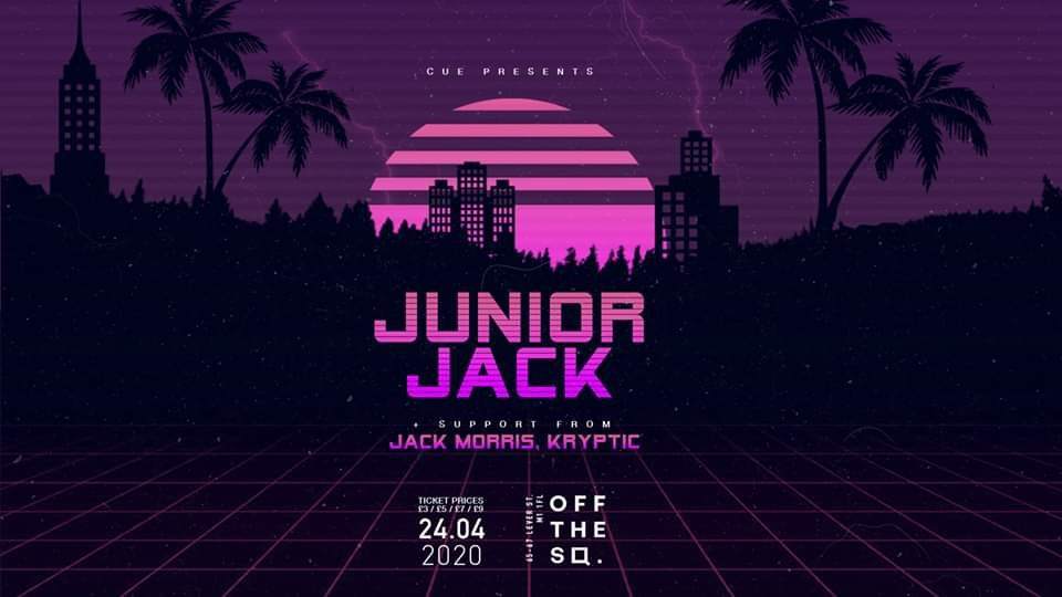 Cue Presents: Junior Jack - フライヤー表