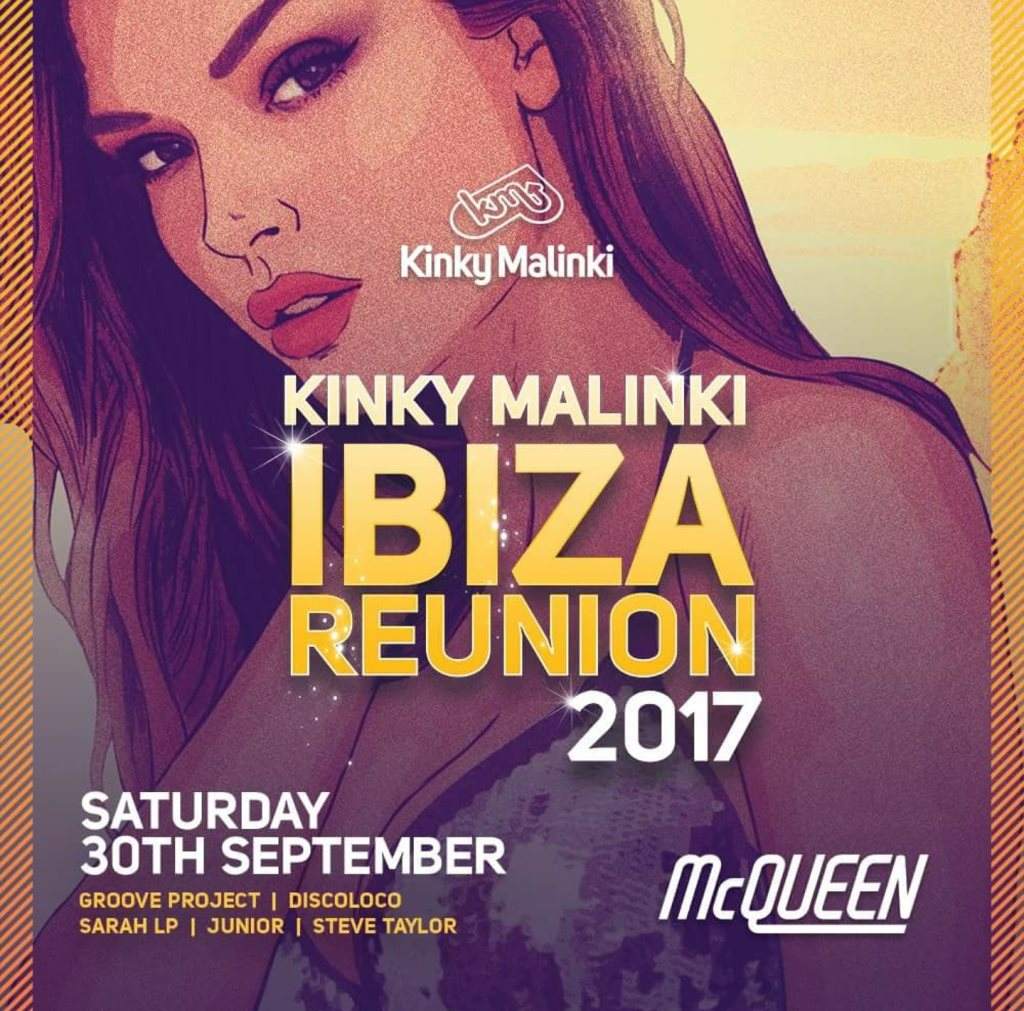 Kinky Malinki Ibiza Reunion - Página frontal