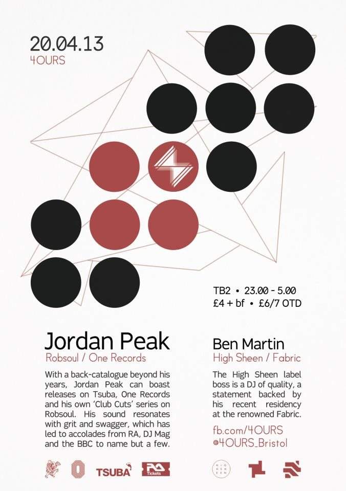 4ours presents Jordan Peak & Ben Martin - Página frontal