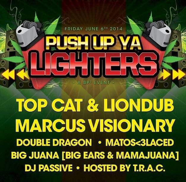 Push Up Ya Lighters ft Top Cat & Liondub, Marcus Visionary and More 18 - Página frontal