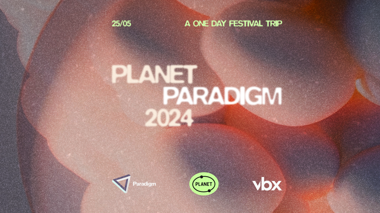 Planet Paradigm 2024 - フライヤー表