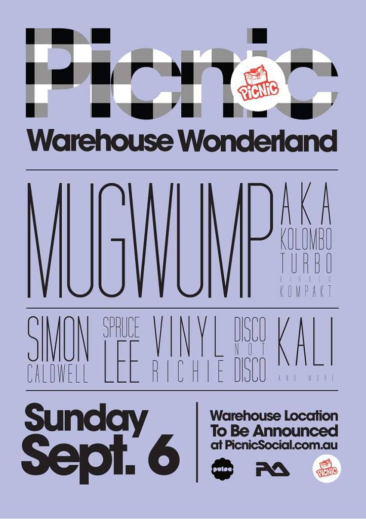 Picnic Warehouse Wonderland feat Mugwump - Página frontal