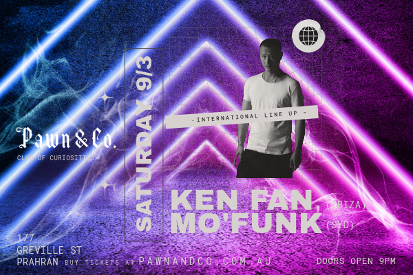 Pawn Saturdays - feat. Ken Fan (ESP) + Mo'Funk (SYD) - Página frontal