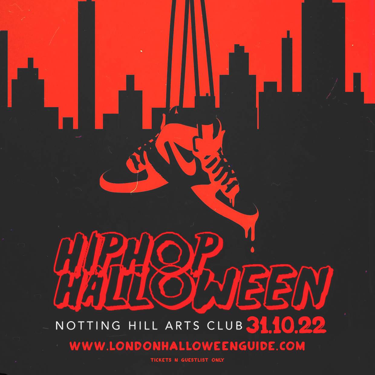 The 2022 Hip Hop Halloween - Página trasera