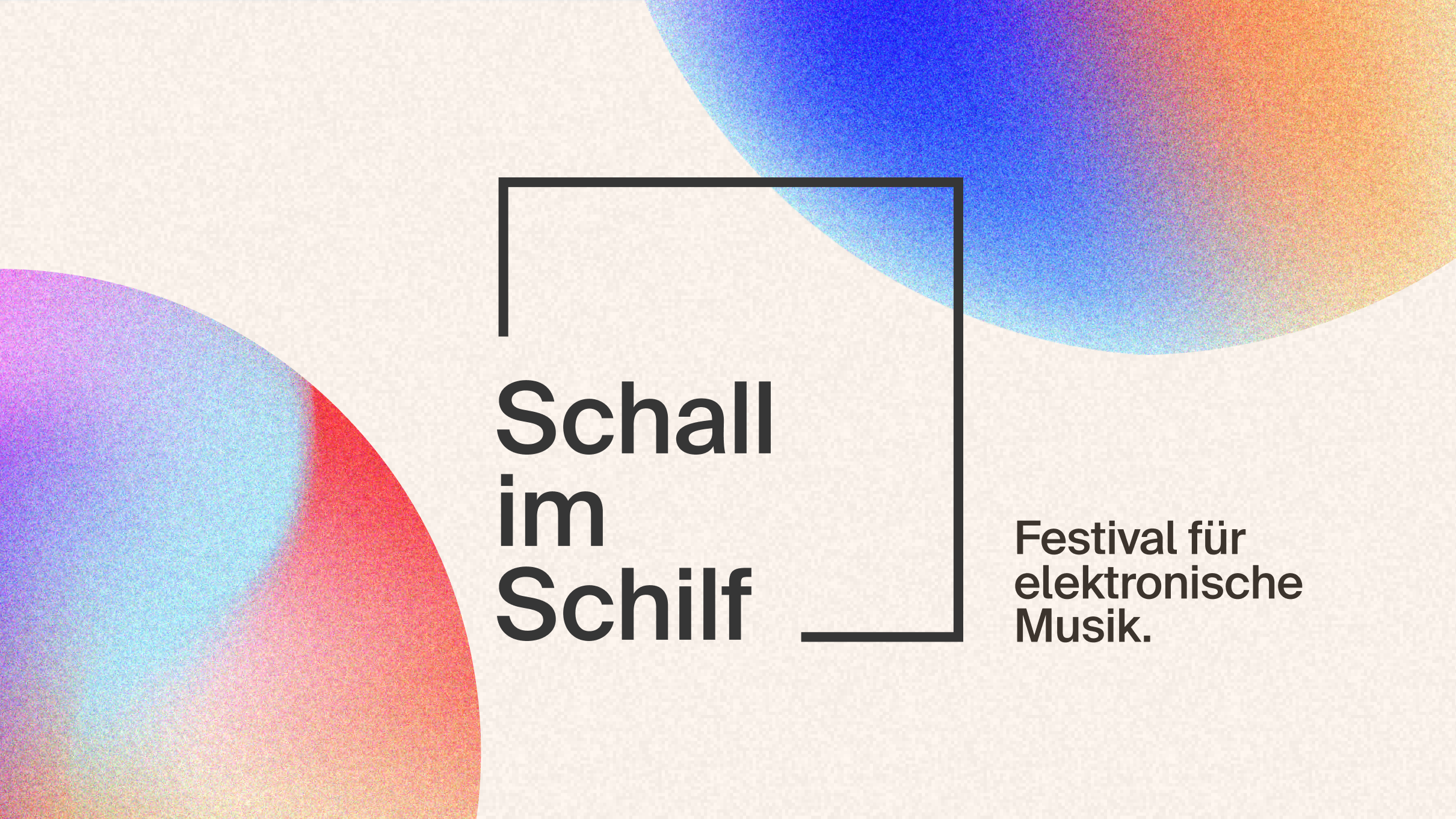 Schall im Schilf Festival 2023 - フライヤー表