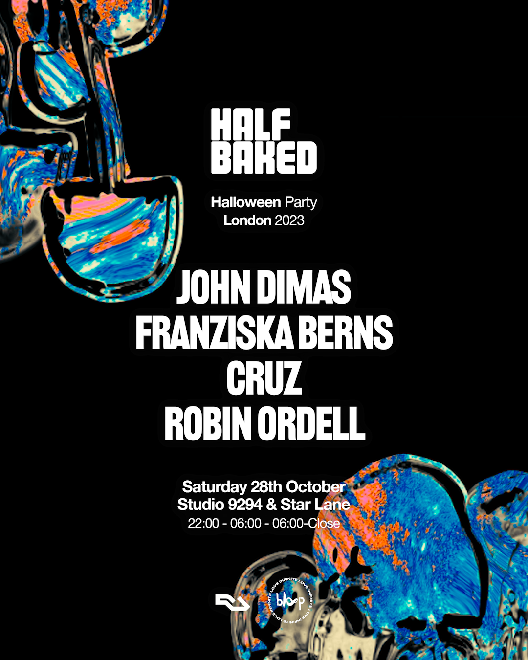 Half Baked Halloween with John Dimas & Franziska Berns at Number 90 Bar