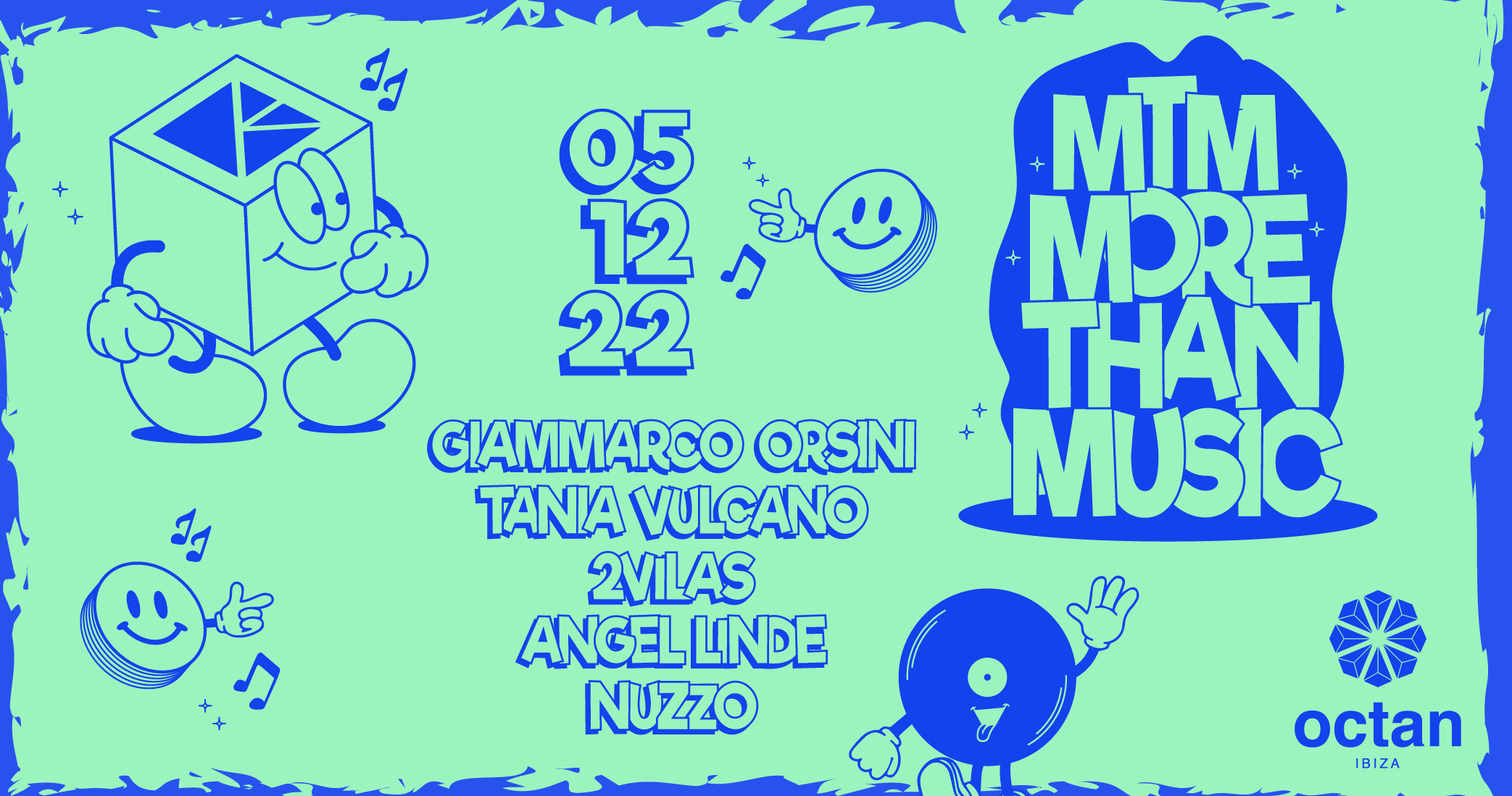 MTM with Giammarco Orsini, Tania Vulcano, 2vilas, Angel Linde, Nuzzo - Página frontal