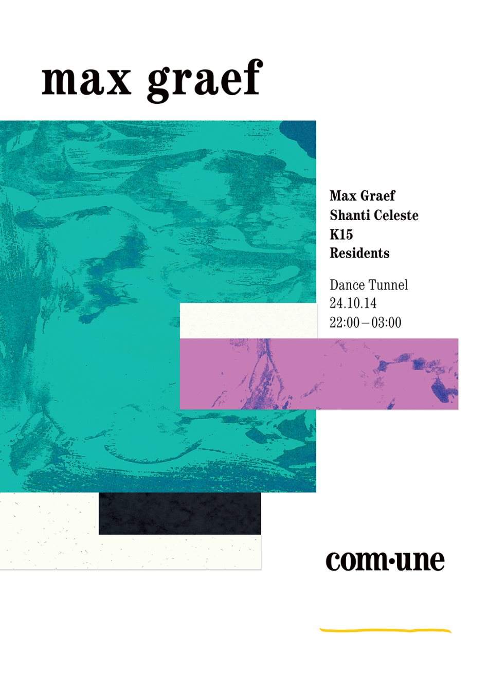 Comm•une with Max Graef, Shanti Celeste, K15 - Página frontal