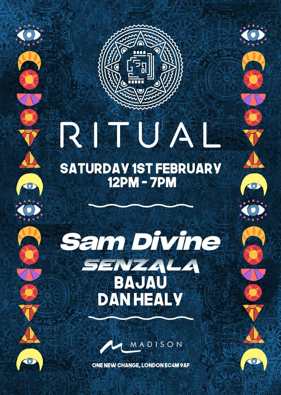 Ritual - 2020 Opening with Sam Divine - Sold out - フライヤー表