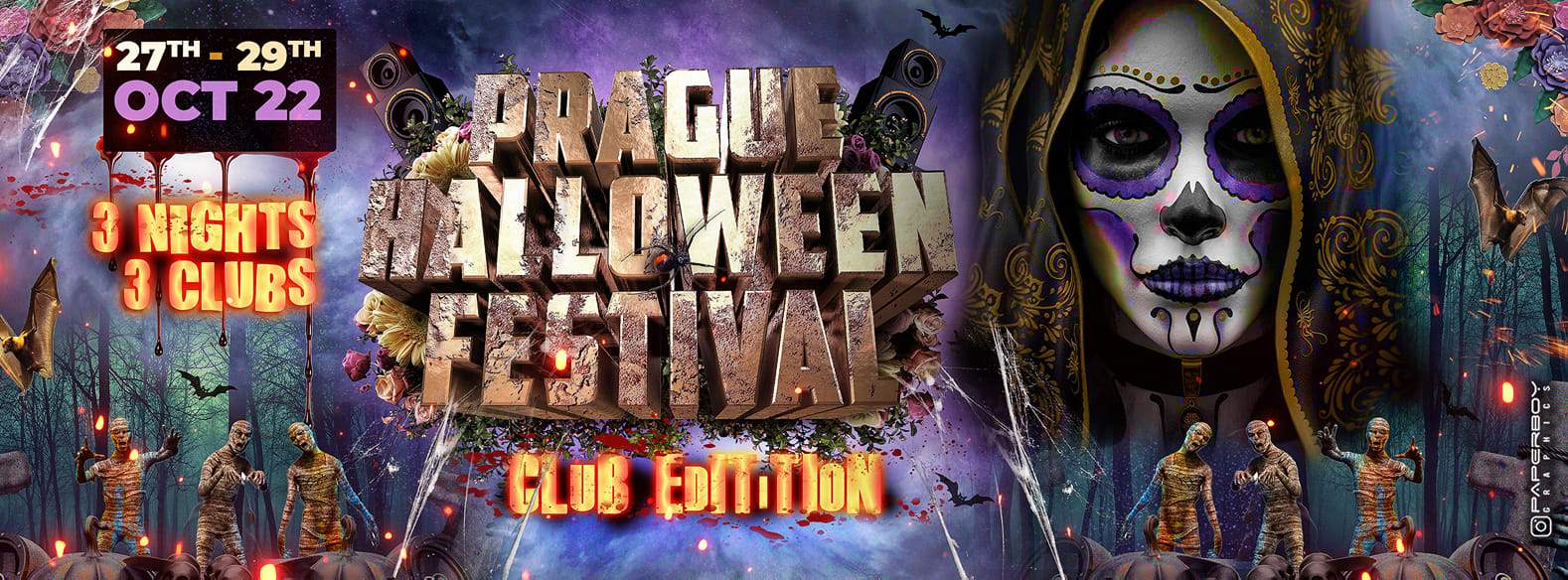 Prague Halloween Festival at Radost FX, Prague