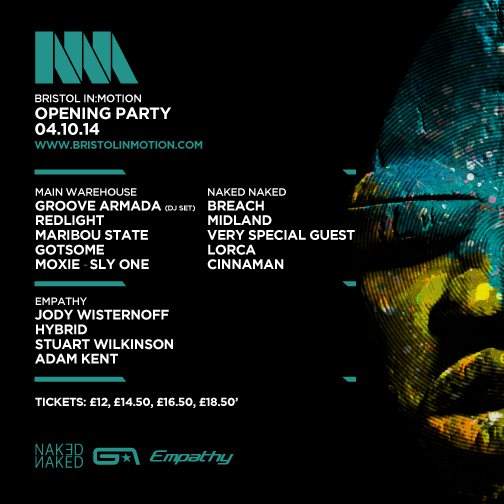 In:Motion Opening Party with Groove Armada & Breach - Página frontal
