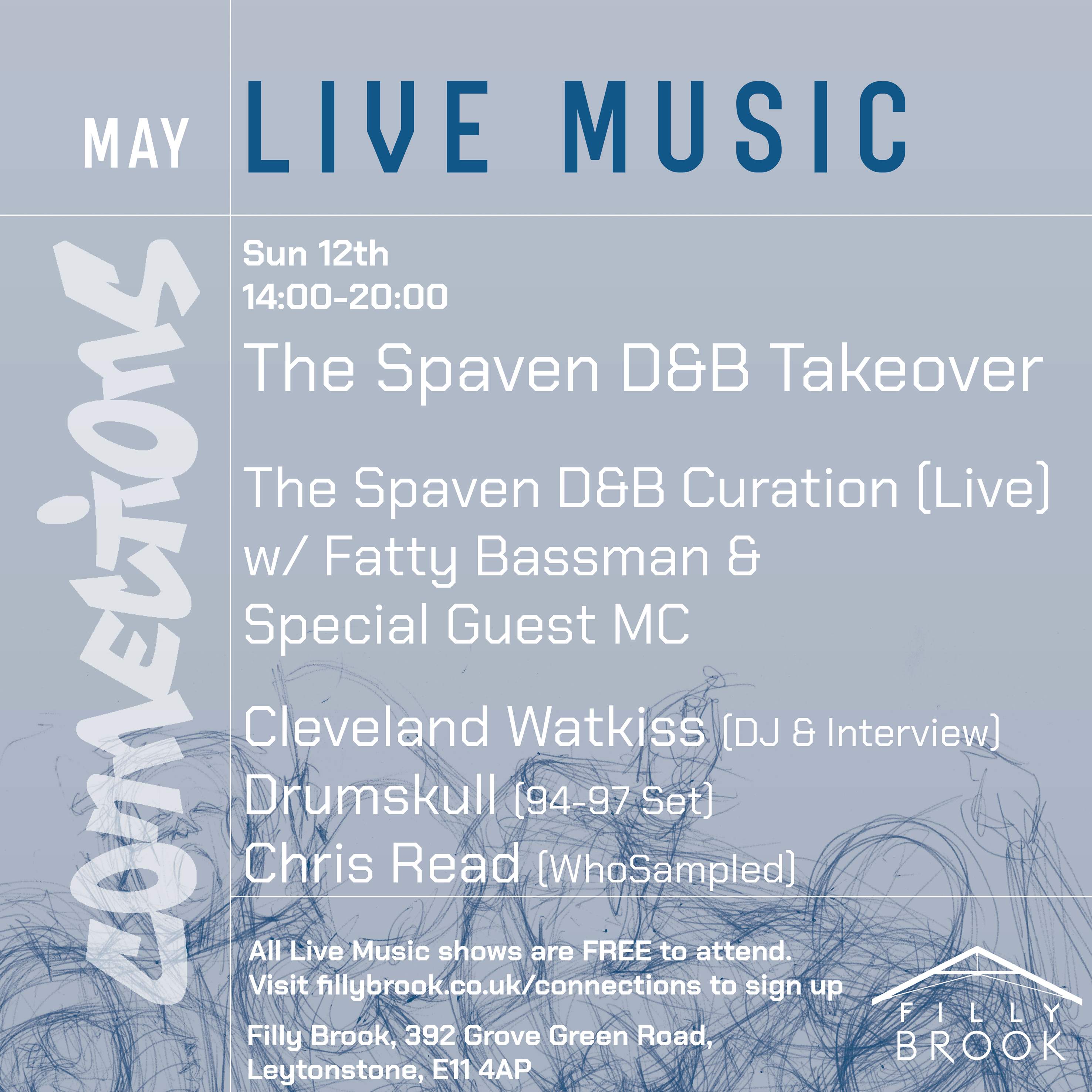 The Spaven D&B Curation with Fatty Bassman + Special Guest MC (Live) - Página frontal