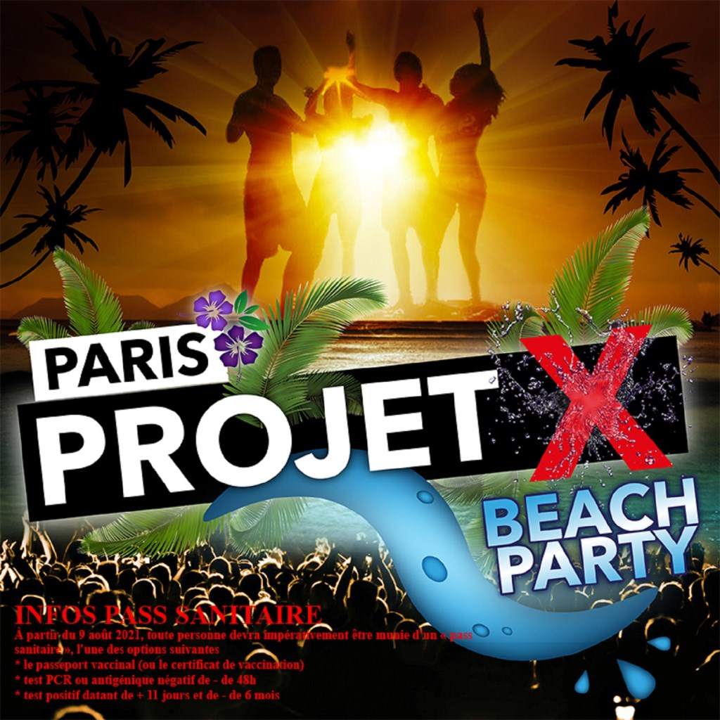 Project X Beach Party - Página trasera