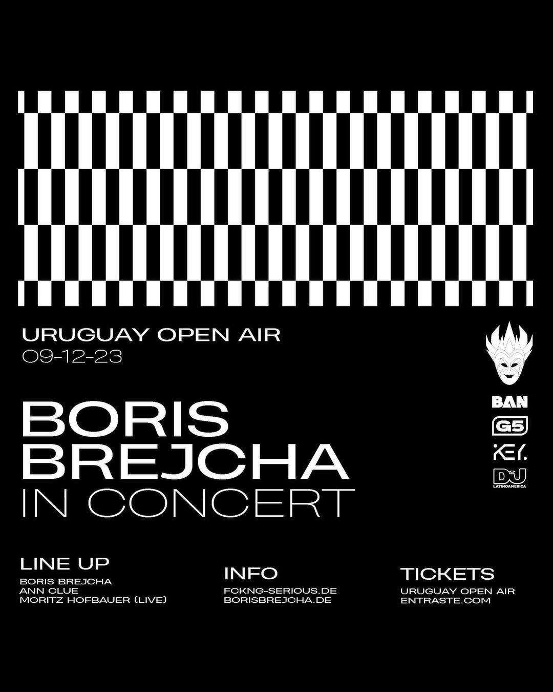 Boris Brejcha in Concert Uruguay - Página frontal