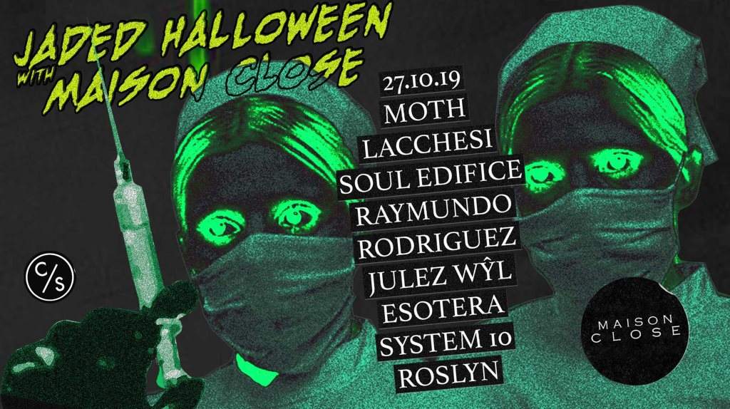 Jaded Halloween with Maison Close: Moth, Lacchesi, Soul Edifice - Página frontal