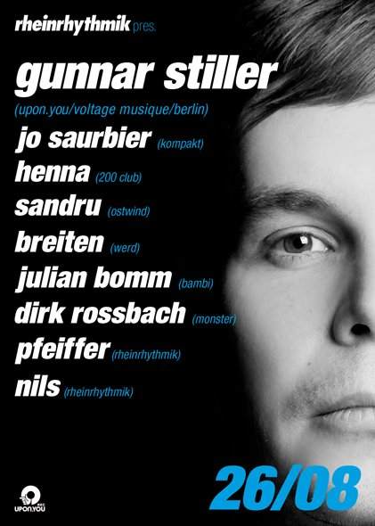 Rheinrhythmik with Gunnar Stiller - Página frontal