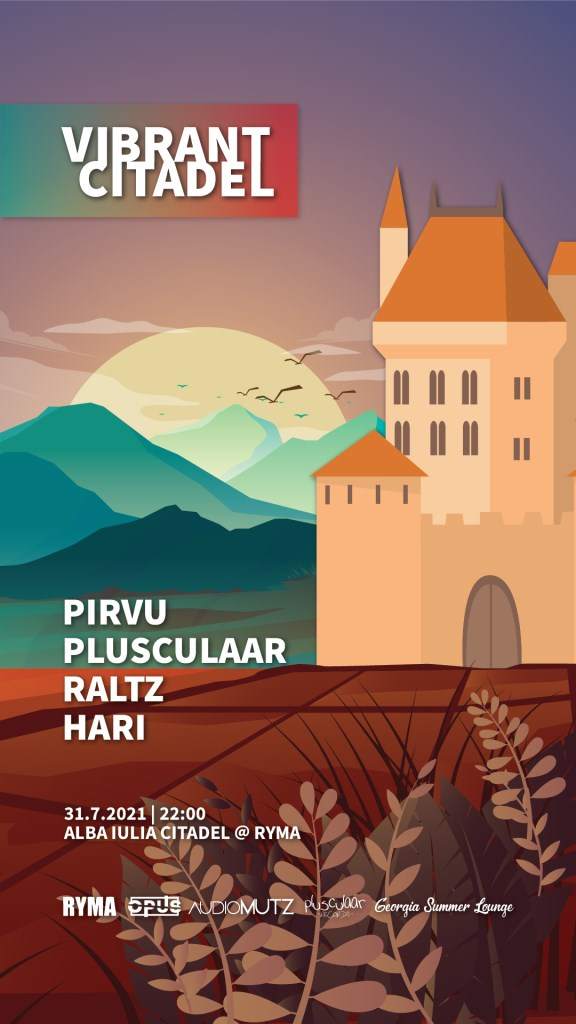 Vibrant Citadel with Pîrvu • Plusculaar • Raltz • Hari - フライヤー表