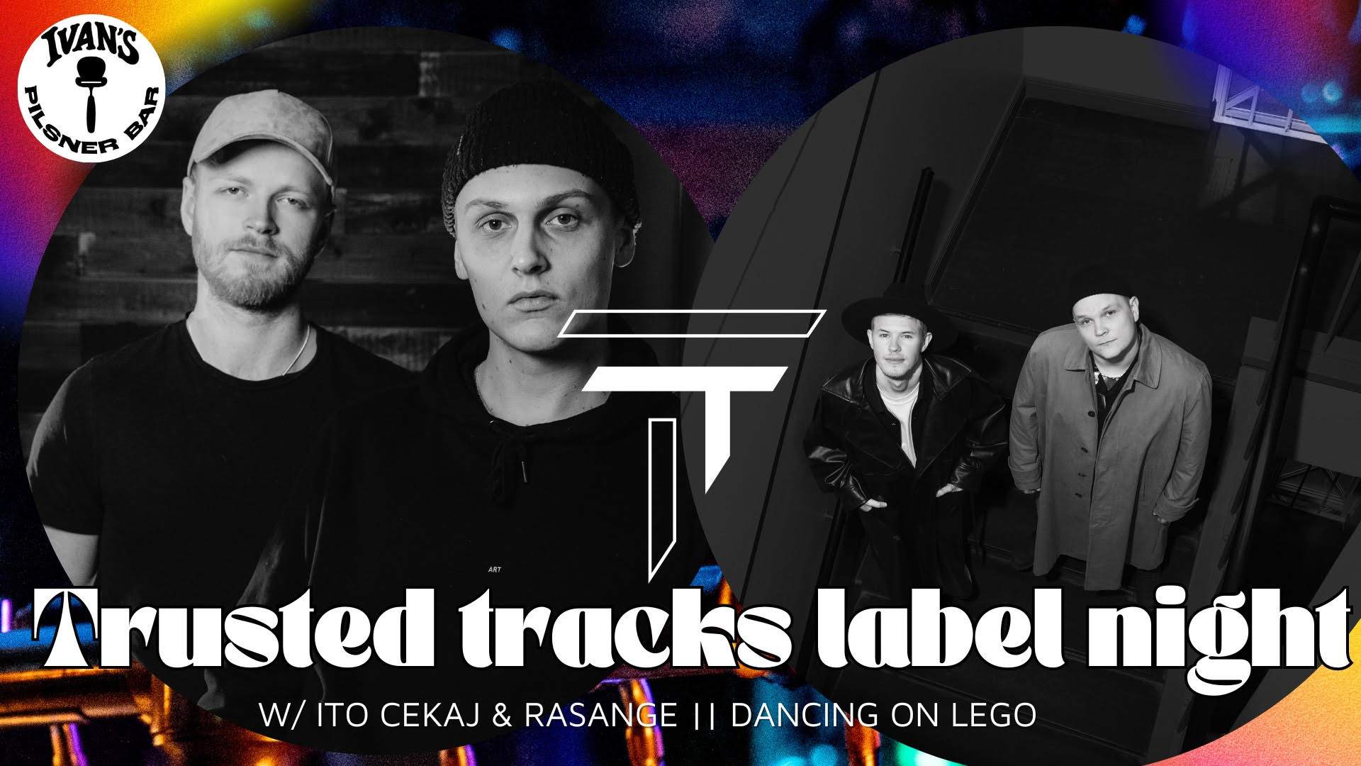Trusted tracks label night [Ito Cekaj & Dancing on Lego] - Página frontal