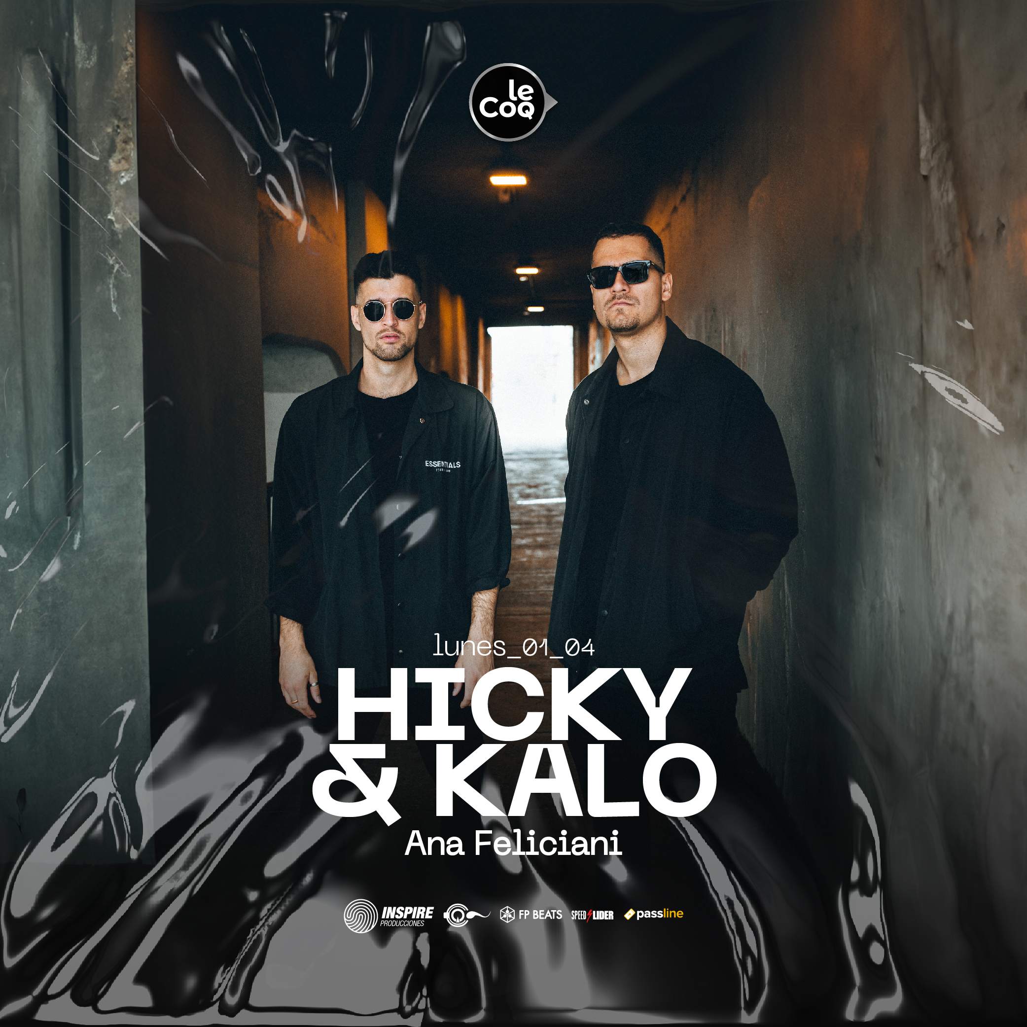 Hicky & Kalo in San Luis Argentina - フライヤー表