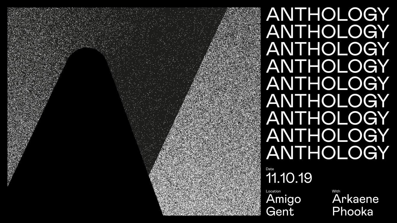 Anthology 001 - フライヤー表