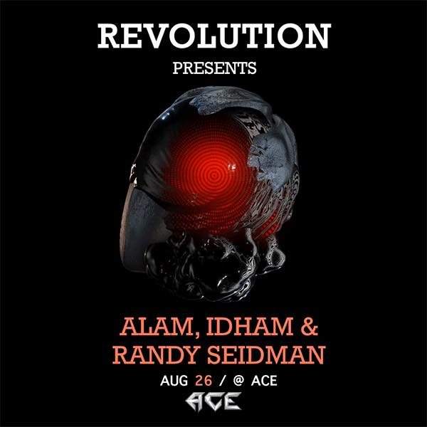 Revolution Pres. Idham, Alam & Randy Seidman - Página frontal