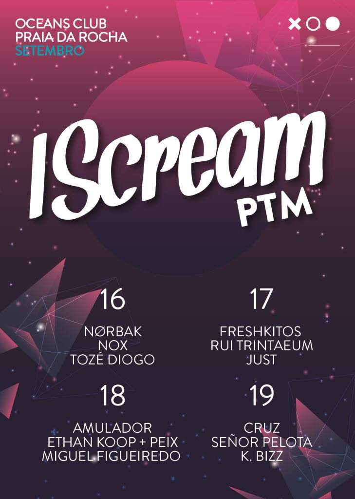 Iscream PTM - フライヤー表