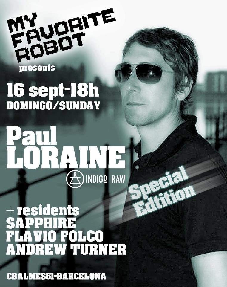 Paul Loraine - Página frontal