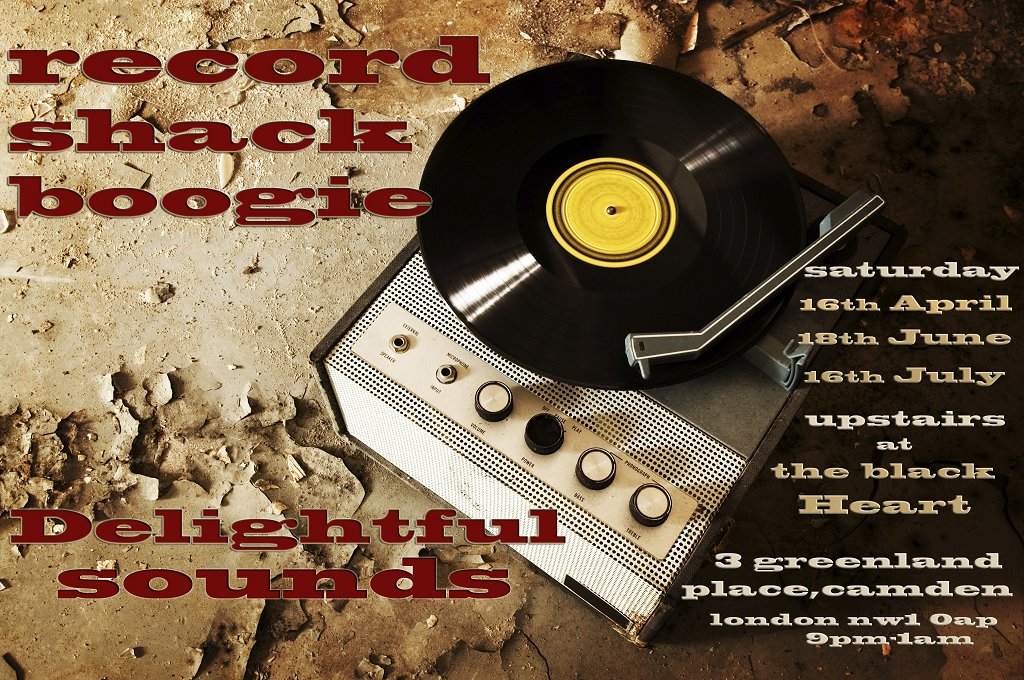 Record Shack Boogie - Página frontal