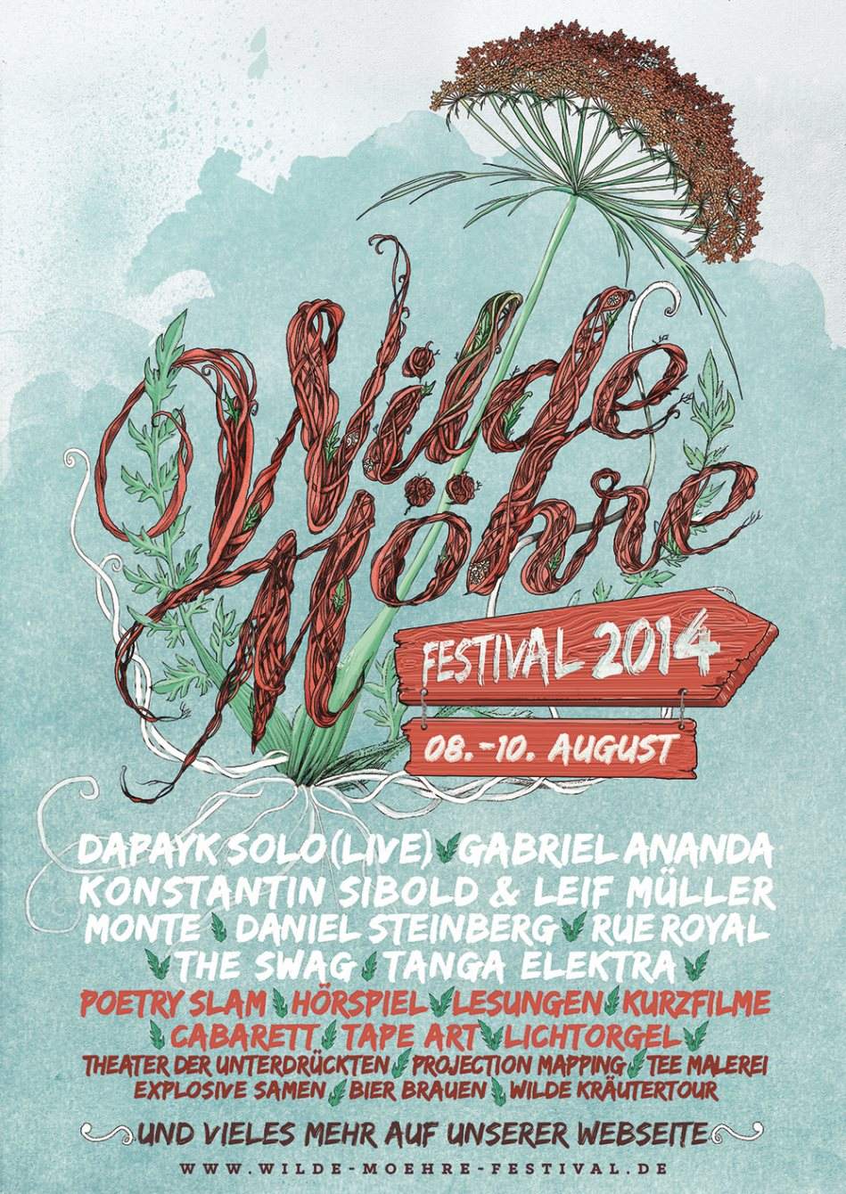 Wilde Möhre Festival - Página frontal