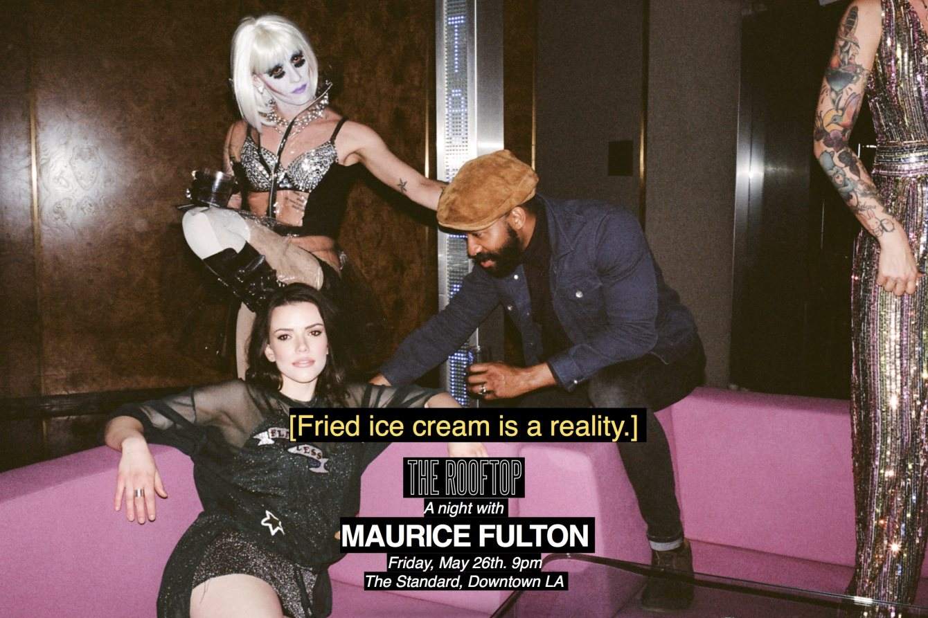 A Night with Maurice Fulton - フライヤー表