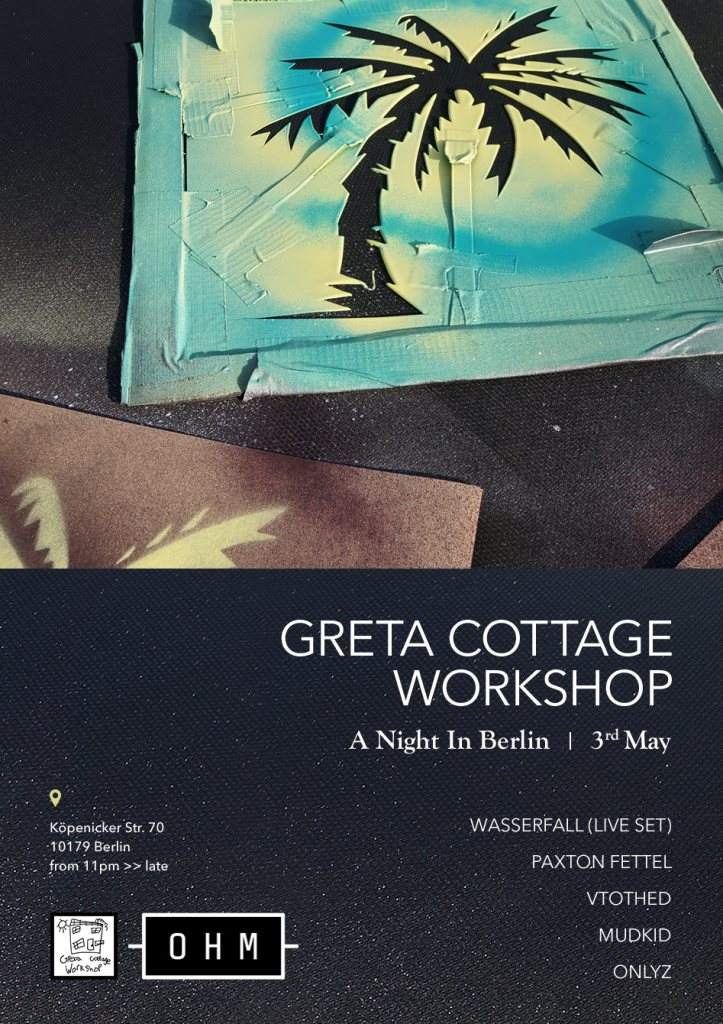 Greta Cottage Workshop - A Night In Berlin - Página frontal
